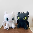 thumbnail image 4 of 25cm How to train your dragon Toothless Plush Toy Stuffed Character Doll Toothless Doll Cute Cat Plush Toy Birthday Gift for Men and Women Stuff Toys, 4 of 4