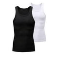 thumbnail image 2 of TIMIFIS Mens Tank Top Casual Basic Workout Sleeveless Undershirt Summer Solid Color Crew Neck Athletic Muscle A-Shirt, 2 Pack, 2 of 7