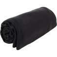 thumbnail image 3 of 12 Pack Bulk Throw Blankets Twin Size 60x50 Hypoallergenic, Lightweight Soft Fleece Throws Bulk for Homeless, Wedding Favors, Bed, Couch, Pet, Hospital Blankets (Midnight Black Pack), 3 of 18