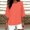 Red Tops, variant on CUSTG Women Casual Blouses Simple Stylish Women Shirts For Everyday Wear Trendy 3/4 Sleeve Blouses For Summer Versatile Solid Color Tops Breathable Dailywear