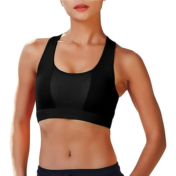 Sports Bra High Impact - Strappy Criss Cross Sports Bra Full Support Bra  for Plus Size Fitness U-Back Gym Wear - China Yoga and Gym price