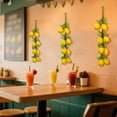 thumbnail image 4 of Lifelike Lemon Branches Garland Artificial Fruit String for Home Decoration Realistic Hanging Ornament Kitchen Photography Props Durable Table Centerpiece Happy Party Decor, 21.65'', 4 of 5