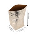 thumbnail image 4 of Bolsa de papel Kraft lavable, macetas de flores y plantas, cestas de almacenamiento para el hogar, contenedor organizador de 12x12cm, 4 of 7