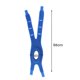 thumbnail image 2 of Rodillera con correas de compresión ajustables que absorben los golpes y que se adaptan a la rótula, almohadilla de soporte transpirable para aliviar el dolor de artritis y ejercicios, azul, 2 of 5