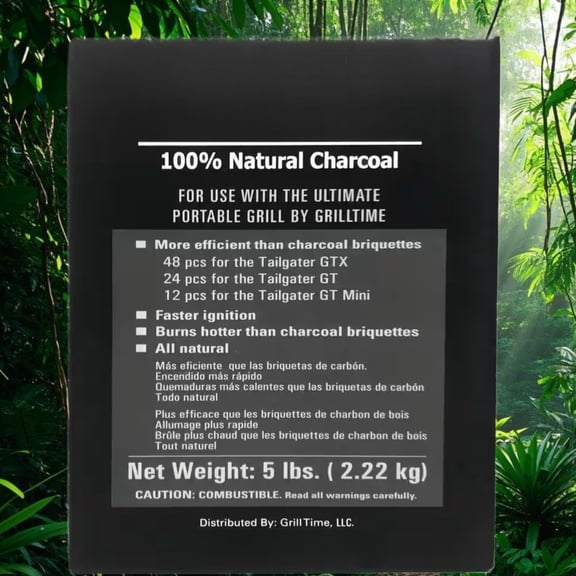 5 lbs. 100% Natural Wood Charcoal