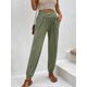thumbnail image 1 of Stylish Women's Home Pants High Waist Loose Cuff Casual Trousers, 1 of 5