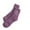 Purple, variant on Women's Coral Velvet Socks Love Home Floor Socks Sleep Socks Half Velvet Women's Middle Socks Warm and Thick Army Green