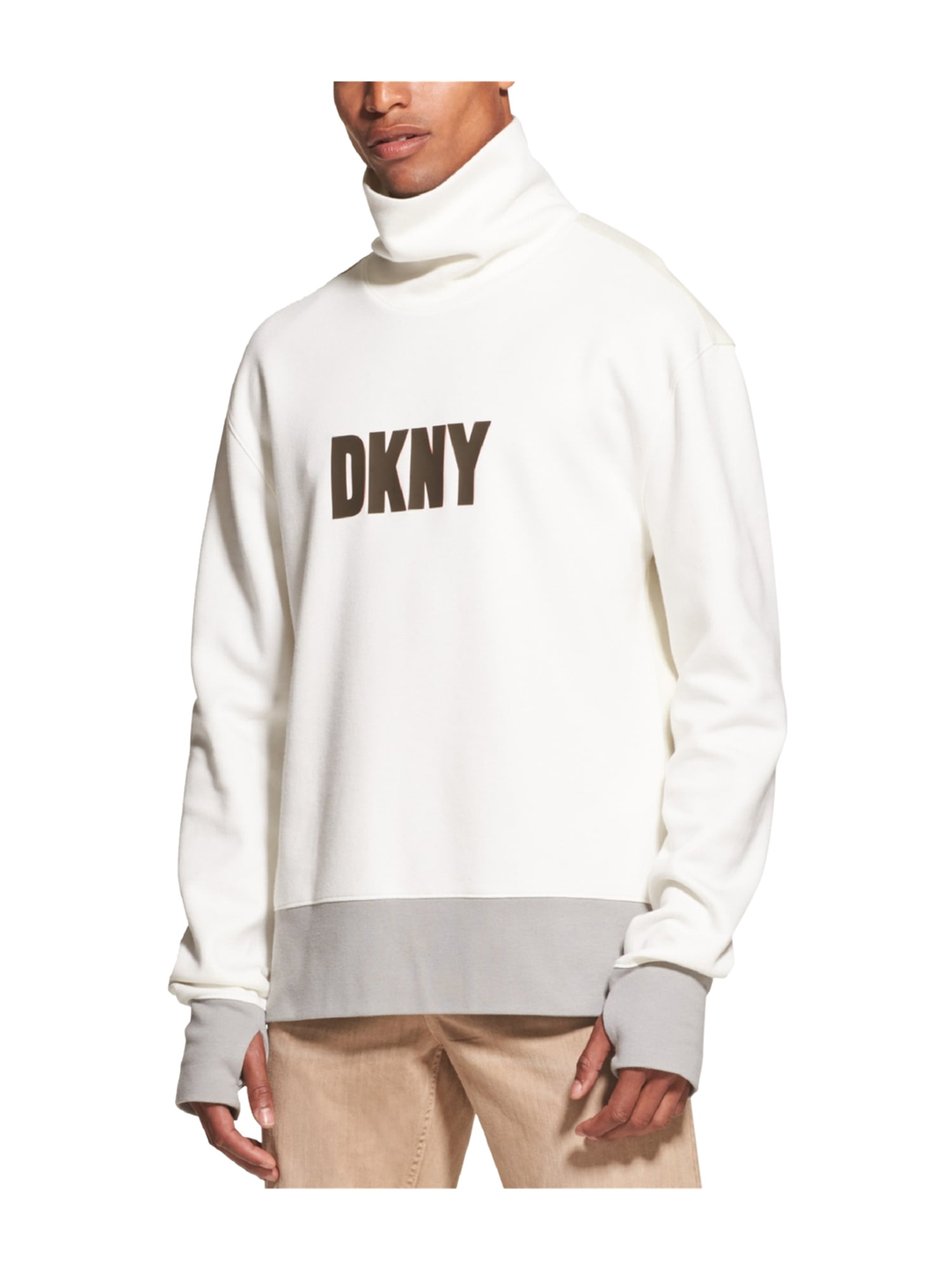 mens funnel neck pullover