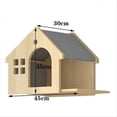 thumbnail image 3 of Villa Cat Bed, Wall-Type Cat Bed, Small Solid Wood Cat Wall Shelf A, 3 of 5