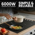 thumbnail image 6 of Ramblewood 4 Burner 30" Electric Cooktop, Ec4-60, 6 of 9