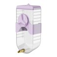 thumbnail image 1 of Bebedero para pájaros, bebedero para loros, práctico y automático, accesorios para jaula de 350ml, hervidor para cacatúa, suministros para pájaros pequeños púrpura, 1 of 9