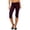 Purple, variant on Gunia Capris Pants For Women Casual Pure Color Slim Fit Capri Leggings Pants Summer Pants