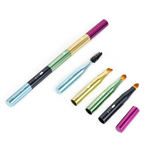 3P Experts Ensemble de Voyage Pinceaux de Maquillage 4-en-1