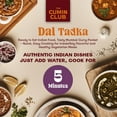 thumbnail image 3 of The Cumin Club Dal Tadka - Authentic Flavorful Indian Meal - Ready to Eat, Vegan & Vegetarian Friendly, All Natural, No Preservatives - Instant Indian Food - pack of 5, 3 of 6