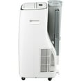 LG 115V 14000 Btu Dual Inverter Portable Air Conditioner in White for Rooms up to 500 Sq. ft