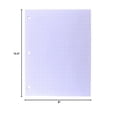 thumbnail image 3 of Regla De Cuadrilla De Papel De Relleno Top Flight, 10,5 X 8 Pulgadas, 80 Hojas (81060), Color Blanco, 3 of 3