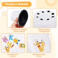 thumbnail image 3 of Garden Plastic Pot Craft Kit, 48 Sets Spring Flower Pot Crafts, Including Plant Labels, Stickers, Growth Charts, Watercolor Pens, and Markers, Make Your Own DIY Planting Growing Tools, 3 of 5