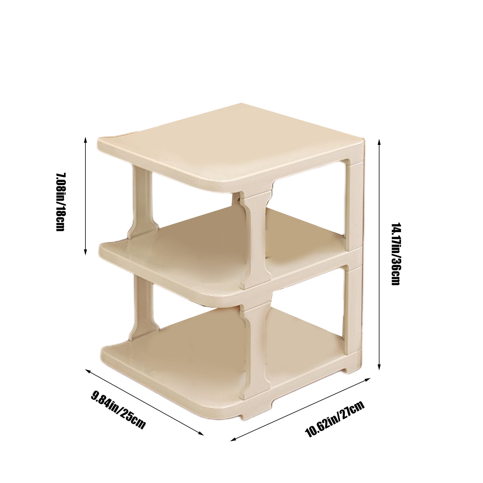 HBBKVI Shoe Rack Rack Shoe Organizers for Closet Plastic Shoe Storage Box for Entryway Living Room Sturdy Stackable Sneakers Cabinet Bins
