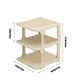 thumbnail image 3 of Organizador de zapatos de plástico | Caja de almacenamiento de zapatos apilable para armario o entrada | Armario plegable para zapatillas para hombres y mujeres, 3 of 8