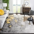 thumbnail image 2 of SAFAVIEH Adirondack Ladonna Abstract Area Rug, Grey/Yellow, 11' x 15', 2 of 7