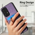 thumbnail image 6 of Dteck for Samsung Galaxy A23 5G Case, 2 in 1 PU Leather Mag Safe Phone Case with Detachable Card Wallet Ring Holder Kickstand for Samsung Galaxy A23 5G/4G,Purple, 6 of 9