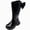 A19-Black, variant on Childrens Boots Little Girls High Boots for Fall Winter Casual Outdoor Wear