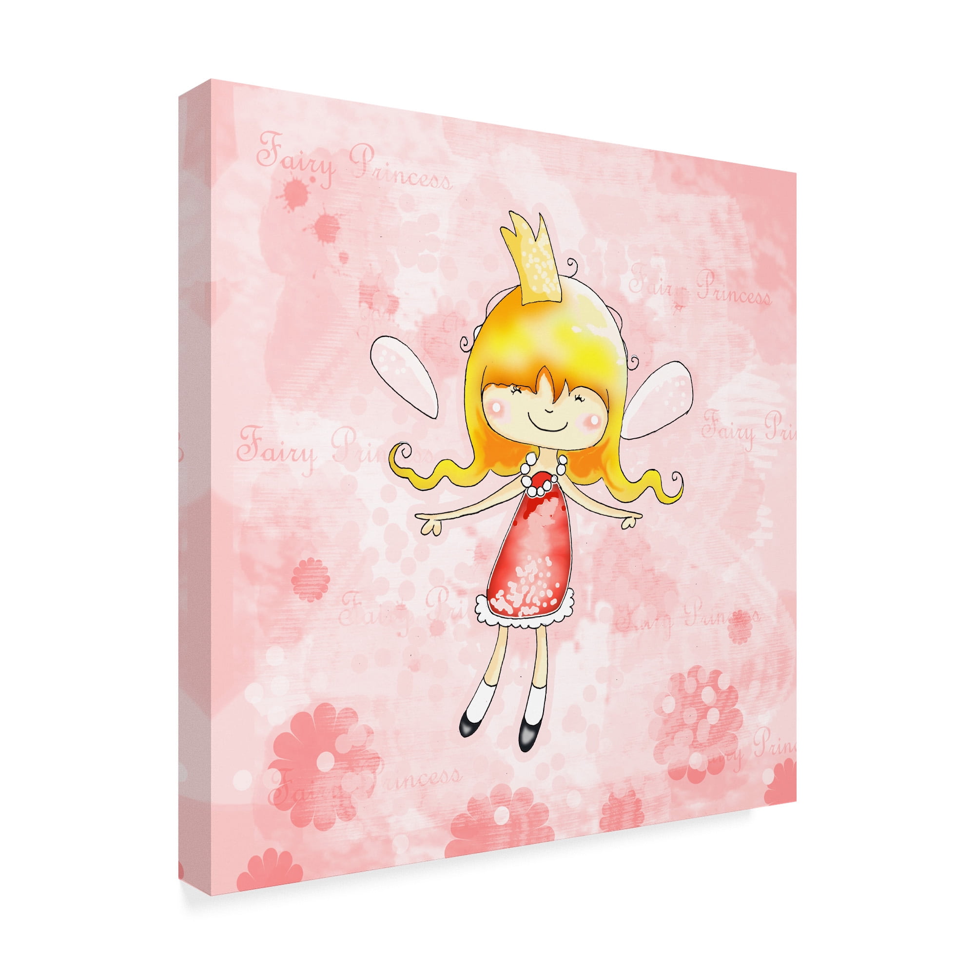 Trademark Fine Art 'Fairy Princess' Canvas Art by Valarie Wade