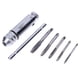 thumbnail image 1 of Sywqhk M3-M8 T-Handle Ratchet Tap Wrench Herramienta de maquinista con 5 piezas Rosca de tornillo Plu Sywqhk Para estrenar, 1 of 6
