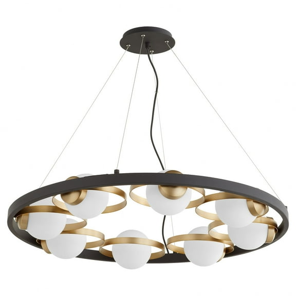 Quorum Lighting - Nimbus - 8 Light Chandelier In Modern and Contemporary