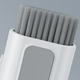 thumbnail image 4 of HIAKDOFT White 6 in One Earbuds Cleaning Kit Portable Electronic Cleaner for Keyboard and Phone, 4 of 8