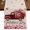 Red Pink Beige, variant on Table Runners 72 Inches Long Dress Scarves, Valentine's Day Farmhouse Kitchen Table Runner, Coffee Tablerunners, Red Roses Car Love Hearts Romantic Burlap 18x72 Inch
