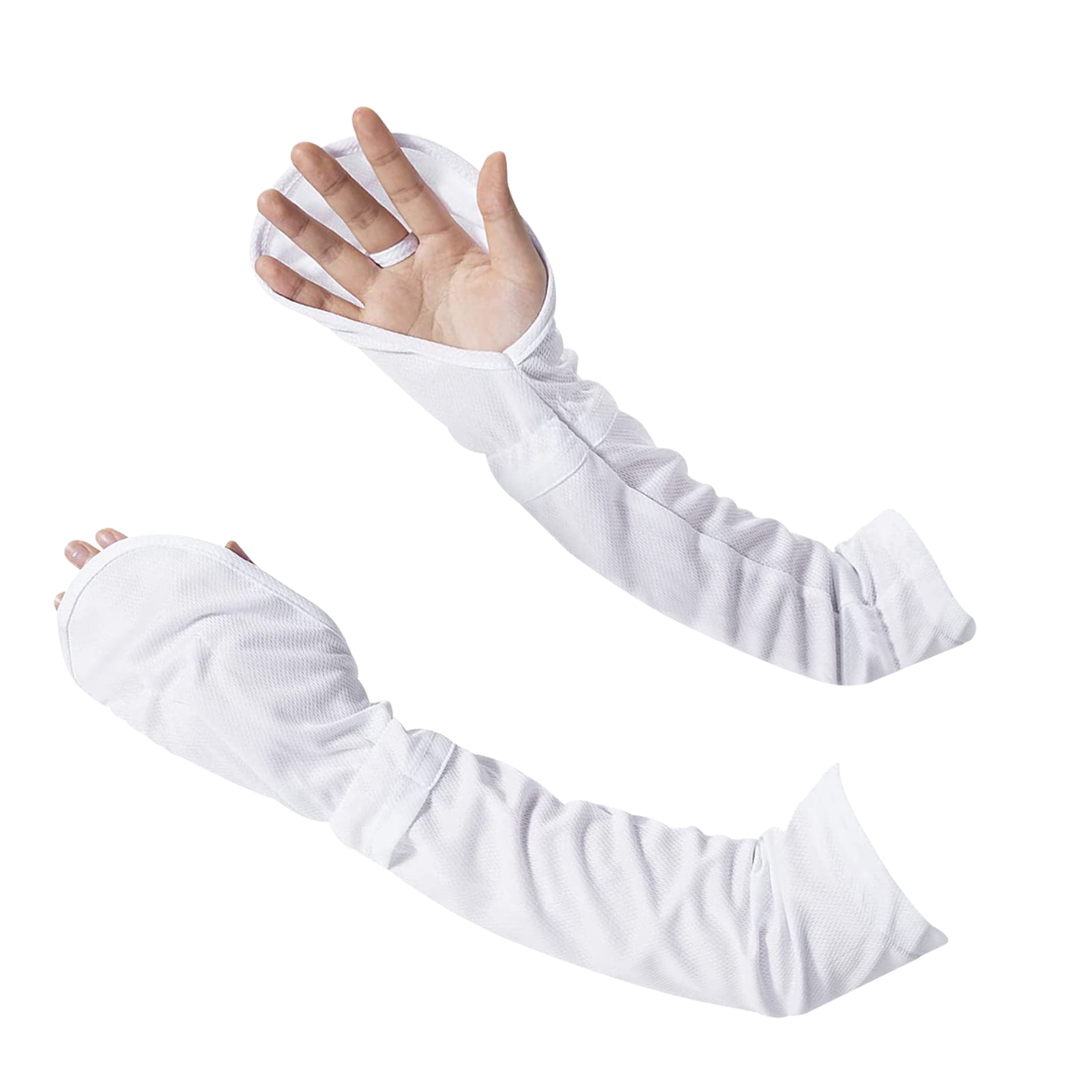 UV Gloves Sun Protection Cover UPF50 Chlorine Resistance Black 