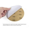 thumbnail image 4 of SATC 50Pcs 6 inch 80 Grit PSA Sanding Disc Stickyback Sandpaper for Wood/Metal, 4 of 5