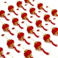 thumbnail image 1 of Mini Farolitos de Terciopelo Rojo iToids 3 cm 30 Piezas Decoración, 1 of 7