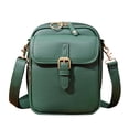thumbnail image 2 of Bolso de hombro moderno con asa para hombre, ideal para actividades al aire libre, viajes, trabajo y negocios. verde, 2 of 8