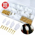 thumbnail image 2 of Kit de conector automotriz de 480 piezas, instrumentos eléctricos macho/hembra, Cola KITS DE TERMINAL DE CRIMP, 2 of 8