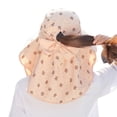 thumbnail image 3 of Sombrero de verano para mujer, sombrero protector solar, sombrero para recoger té al aire libre, sombrero para el sol, sombrero de ala grande para bicicleta, sombrero para el sol anti-UV., 3 of 6