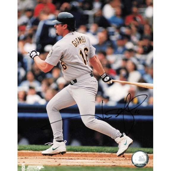 Jason Giambi Autographed 8x10 Photo Oakland A's SKU #245594