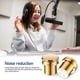 thumbnail image 4 of 2 tapas para conector hembra de micrófono, tapas reductoras de ruido, cubiertas antipolvo para cable XLR, 4 of 6