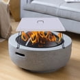 thumbnail image 6 of Handle Heat Lid Heat Deflector-Turn Fire Pit into a Patio Heater 30"x30", 6 of 11