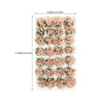 thumbnail image 3 of EeaseCA 1 Box Simulated Flower Cluster Ornament Fake Flower Artificial Flower Decor DIY Landscaping Material, 3 of 7