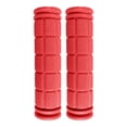 thumbnail image 2 of Oioii Soft Rubber Handlebar Cover, Colorful Anti-Slip Handle Grip Accessories, Universal for Motorcycle, Bicycle and Scooter, Comfortable Handbar Protector.,Red, 2 of 3