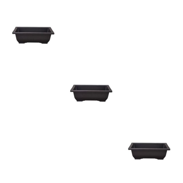 Toystoory Maceta de bonsái con estilo y ecológica de plástico - Jardines Belleza y verduras Maceta Balcón Lavabo 9 16.5 * 12 * 6 cm Type1 NO1