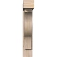 thumbnail image 2 of Ekena Millwork 7 1/2"W x 34"D x 42"H Funston Block Smooth Bracket w/ Offset Brace, Douglas Fir, 2 of 25