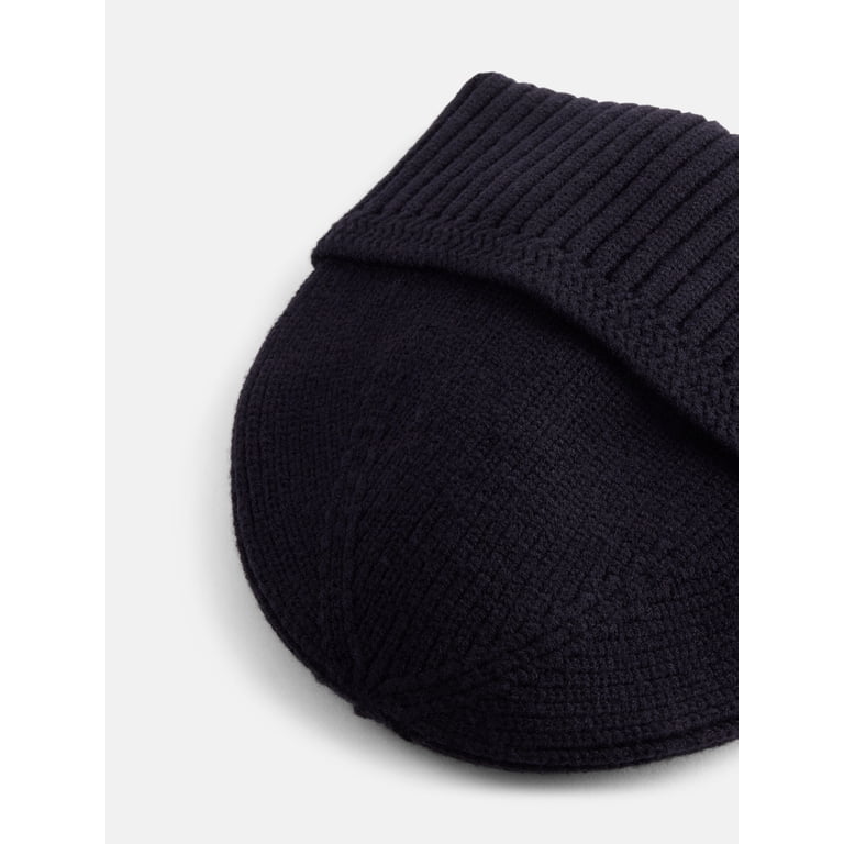 Scenario Women's Ribbed Beanie, Black Soot photo 3