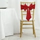 thumbnail image 5 of Ties-free Bow Elastic Chair Back Decoration Hotel Banquet Thickened Elastic Chair Back Flower Ties Chair Cover Decoration, 5 of 6
