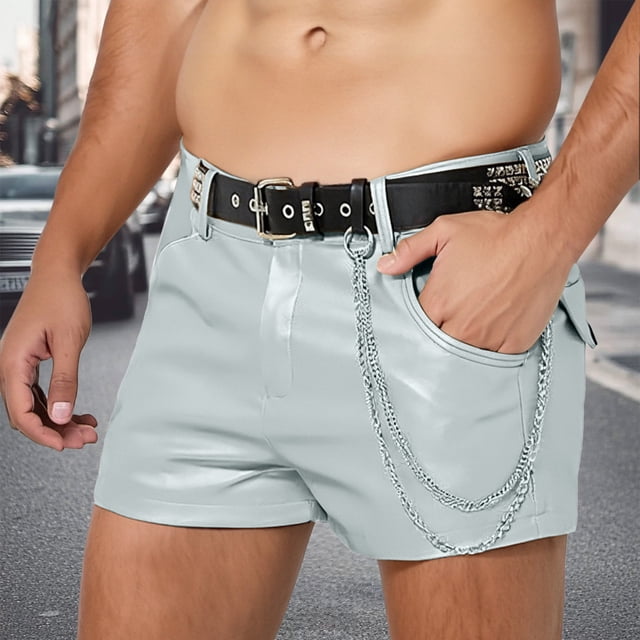 WILLBEST Pantalones Cortos Deportivos para Hombre 2025 Verano Hombre Seersucker Casual Deportes Moda Nylon Alta Elasticidad Transpirable Pantalones Cortos
