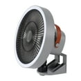 thumbnail image 4 of Ventilador de montaje en pared Ventilador oscilante Instalación simple Conveniente Multifunción Viento de alta velocidad con RC para dormitorio Base Gris, 4 of 8
