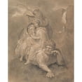 thumbnail image 3 of Bertel Thorvaldsen 20x24 Black Modern Framed Museum Art Print Titled - Dante and Virgil on the Back of Geryon (Early 19th Century), 3 of 5