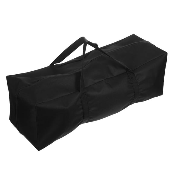 OULII Outdoor Camping Storage Bag Large Capacity Black Durable Oxford Cloth Organizer
